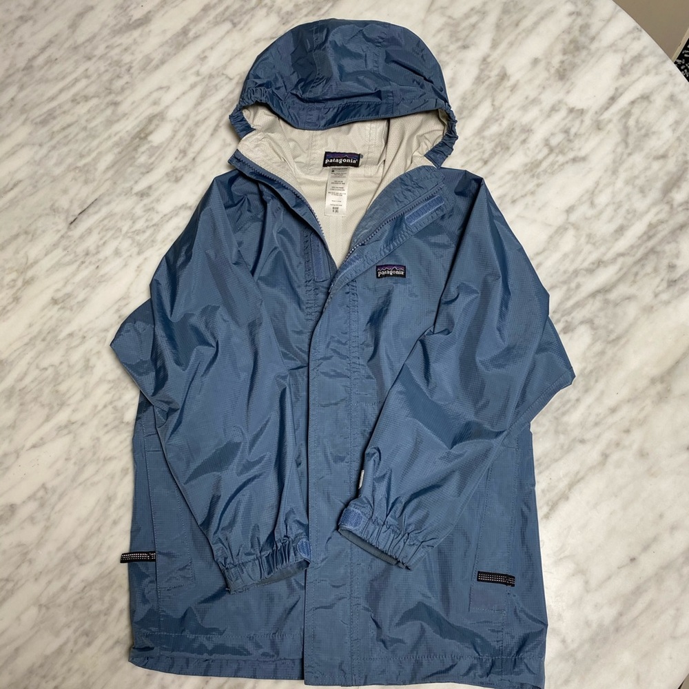 Patagonia Girls Rain Jacket Size 8